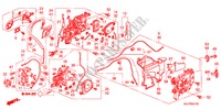 SERRATURE PORT. SCIVOLO/MANIGLIA ESTERNA per Honda ODYSSEY EXL 5 Porte 5 velocità automatico 2010