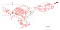 UNITA' AUDIO per Honda ODYSSEY EXL 5 Porte 5 velocità automatico 2010