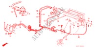 CONDOTTO INSTALLAZIONE/TUBI (DOHC,PGM FI) per Honda ACCORD 2.0I-16 4 Porte 5 velocità manuale 1988