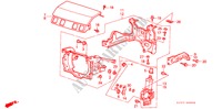 FANALE RITRATTABILE per Honda ACCORD EX-2.0I 3 Porte 4 velocità automatico 1988
