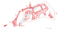STRUTTURA CORPO(5)(2D) per Honda ACCORD EX-2.0I 3 Porte 4 velocità automatico 1988