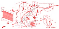 ARIA CONDIZIONATA(TUBI/CONDOTTI)(LH) per Honda LEGEND LEGEND 4 Porte 5 velocità automatico 2010