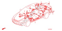BARDATURA FILO(LH)(3) per Honda LEGEND LEGEND 4 Porte 5 velocità automatico 2009