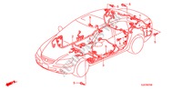 BARDATURA FILO(RH)(3) per Honda LEGEND LEGEND 4 Porte 5 velocità automatico 2010