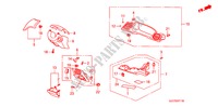 ABBELLIMENTO STRUMENTI(LATO GUIDATORE) (RH) per Honda FR-V 2.2 EX 5 Porte 6 velocità manuale 2009