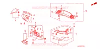 ABBELLIMENTO STRUMENTI(LATO GUIDATORE) (RH) per Honda FRV 1.8 ES 5 Porte 6 velocità manuale 2007