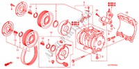 ARIA CONDIZIONATA (COMPRESSORE) (DIESEL) per Honda FR-V 2.2 ES 5 Porte 6 velocità manuale 2009