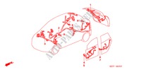 BARDATURA FILO(4) (RH) per Honda FR-V 2.2 EX 5 Porte 6 velocità manuale 2009