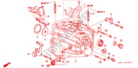 CASSA TRASMISSIONE(2.0L) per Honda FR-V 2.0 COMFORT 5 Porte 6 velocità manuale 2005