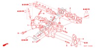 MOLTEPLICE ASPIRAZIONE(DIESEL) per Honda FR-V 2.2 EX 5 Porte 6 velocità manuale 2008