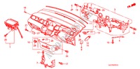 PANNELLO STRUMENTI(RH) per Honda FR-V 2.2 EX 5 Porte 6 velocità manuale 2009
