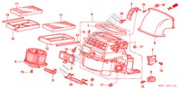 SOFFIATORE RISCALDATORE(RH) per Honda FR-V 2.2 EX 5 Porte 6 velocità manuale 2009