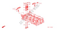 VALVOLA/BRACCIO OSCILLANTE(DIESEL) per Honda FR-V 2.2 EX 5 Porte 6 velocità manuale 2009