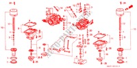 CARBURATORE(D.)(S.) per Honda CONCERTO 1.5I 5 Porte 5 velocità manuale 1991