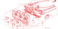 CONTROLLO RISCALDATORE per Honda CONCERTO GL 5 Porte 4 velocità automatico 1990