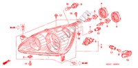 FANALE per Honda CR-V DIESEL ES 5 Porte 6 velocità manuale 2005