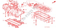 MOLTEPLICE ASPIRAZIONE per Honda NSX NSX 2 Porte 5 velocità manuale 1994