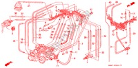 CONDOTTO INSTALLAZIONE/TUBI(2) per Honda ACCORD DX 4 Porte 5 velocità manuale 1990