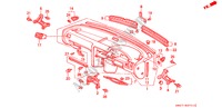 PANNELLO STRUMENTI(RH) per Honda ACCORD 2.0 4 Porte 4 velocità automatico 1990