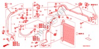 ARIA CONDIZIONATA (TUBI/CONDOTTI)(RH) per Honda CIVIC 1.4 S 5 Porte cambioautomatico 2006