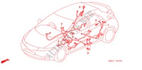 BARDATURA FILO(RH)(2) per Honda CIVIC 2.2 SE 5 Porte 6 velocità manuale 2006
