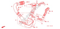 CAMERA RISONATORE(1.8L) per Honda CIVIC 1.8 ES 5 Porte 6 velocità manuale 2006