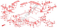 CONDOTTO SCARICO/SILENZIATORE (DIESEL)(2) per Honda CIVIC 2.2 COMFORT    DPF 5 Porte 6 velocità manuale 2008