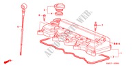 COPERTURA TESTA CILINDRO (1.8L) per Honda CIVIC 1.8 SPORT 5 Porte 6 velocità manuale 2007
