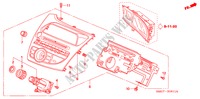 RADIO AUTOMATICA(LH)(2) per Honda CIVIC 1.8 SPORT 5 Porte cambioautomatico 2007