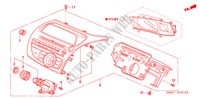 RADIO AUTOMATICA(RH)(2) per Honda CIVIC 1.8 EX 5 Porte cambioautomatico 2007