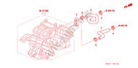 TUBO ACQUA(LH)(DIESEL) per Honda CIVIC 2.2 SPORT 5 Porte 6 velocità manuale 2007