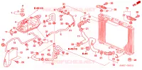 TUBO RADIATORE/SERBATOIO DI RISERVA(DIESEL) per Honda CIVIC 2.2 SPORT 5 Porte 6 velocità manuale 2008