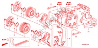 ARIA CONDIZIONATA(COMPRESSORE)(1.8L) per Honda CIVIC 1.8 SPORT 5 Porte 6 velocità manuale 2010