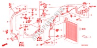 ARIA CONDIZIONATA(TUBI/CONDOTTI)(LH) per Honda CIVIC 1.8 SPORT 5 Porte 6 velocità manuale 2010