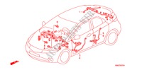 BARDATURA FILO(LH)(3) per Honda CIVIC 1.8 GT 5 Porte 6 velocità manuale 2010