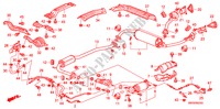 CONDOTTO SCARICO/SILENZIATORE(DIESEL)(2) per Honda CIVIC 2.2 ES 5 Porte 6 velocità manuale 2010