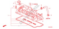 COPERTURA TESTA CILINDRO(DIESEL) per Honda CIVIC 2.2 SPORT 5 Porte 6 velocità manuale 2010