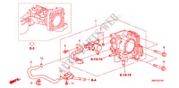 CORPO VALVOLA IMMISSIONE(1.4L) per Honda CIVIC 1.4 COMFORT 5 Porte 6 velocità manuale 2010
