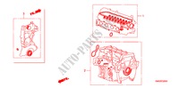 KIT GUARNIZIONE(1.4L) per Honda CIVIC 1.4 COMFORT 5 Porte 6 velocità manuale 2010
