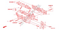 MOLTEPLICE ASPIRAZIONE(DIESEL) per Honda CIVIC 2.2 SPORT 5 Porte 6 velocità manuale 2010