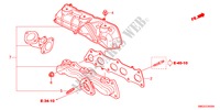 MOLTEPLICE SCARICO(DIESEL) per Honda CIVIC 2.2 SPORT 5 Porte 6 velocità manuale 2010