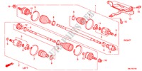 ALBERO AVVIAMENTO ANT.(1.4L) per Honda CIVIC 1.4GT LPG 5 Porte 6 velocità manuale 2011
