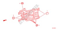 ANELLO DI TENUTA(INFERIORE) per Honda CIVIC 1.8GT    AUDIOLESS 5 Porte 5 velocità automatico 2011