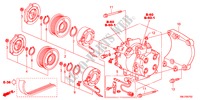 ARIA CONDIZIONATA(COMPRESSORE)(DIESEL) per Honda CIVIC 2.2ES 5 Porte 6 velocità manuale 2011