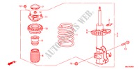 ASSORBITORE SCOSSE ANTERIORE per Honda CIVIC 1.8GT    AUDIOLESS 5 Porte 5 velocità automatico 2011