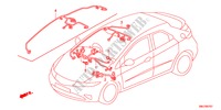 BARDATURA FILO(RH)(4) per Honda CIVIC 2.2SE 5 Porte 6 velocità manuale 2011