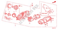 CONTROLLO RISCALDATORE(RH) per Honda CIVIC 2.2SE 5 Porte 6 velocità manuale 2011