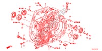CONVERTITORE TORSIONE per Honda CIVIC 1.8BASE 5 Porte 5 velocità automatico 2011