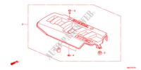 COPERTURA MOTORE(1.8L) per Honda CIVIC 1.8SPORT AUDIOLESS 5 Porte 5 velocità automatico 2011