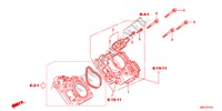 CORPO VALVOLA IMMISSIONE(1.8L) per Honda CIVIC 1.8GT    AUDIOLESS 5 Porte 6 velocità manuale 2011